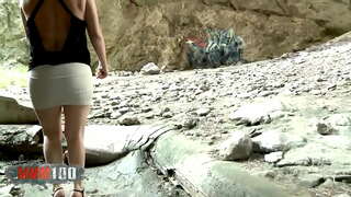 Horny babaye nga naghulat alang sa ilang mga higayon sa pagkuha giiyot