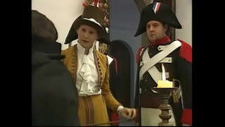 Napoleon secunda uxor bellus flava Maria Louisa inducitur ad stabulum,